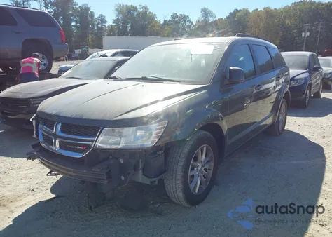 2018 Dodge Journey Se from USA, damaged, VIN 3C4PDCAB5JT195845